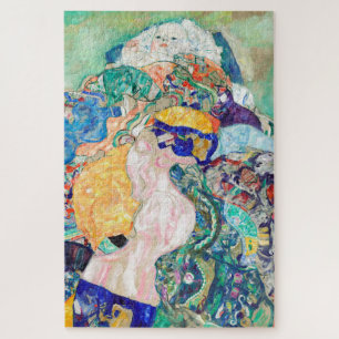 Baby by Gustav Klimt Peinture Art Jigsaw Puzzle