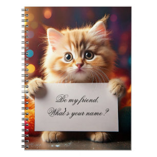 Baby carnet - Soyez mon ami, Quel est votre nom ?