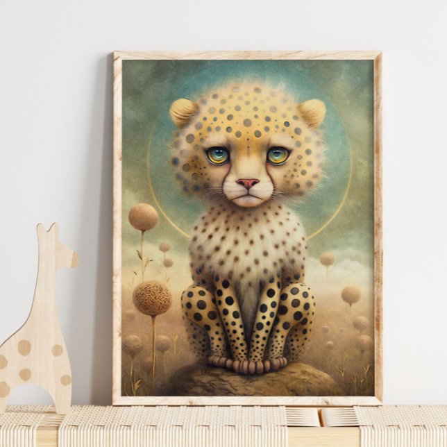 Baby Cheetah Genre Neutre | Impression murale de C (Créateur téléchargé)