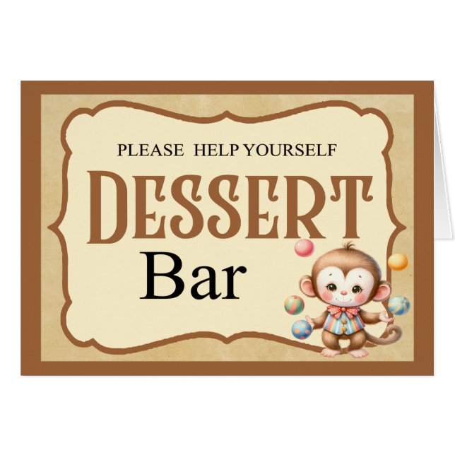 Baby Circus _ Dessert Bar (Devant Horizontal)