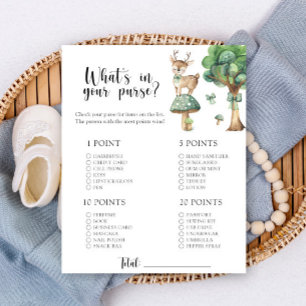 Baby Deer - Whats in your pury baby shower game