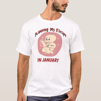 Baby dû dans le mois de modification T-shirt