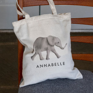 Baby Elephant Sac fourre-tout personnalisé pour en