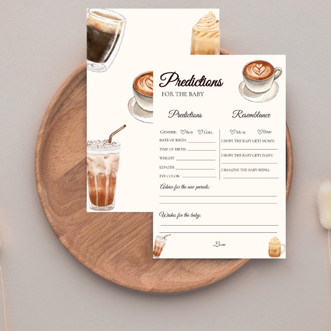 Baby est en train de brasser le café baby shower p (Créateur téléchargé)