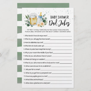 Baby est en train de brasser papa plaisante Baby s