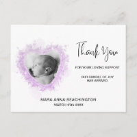 *~* Baby Faire-part + Merci Cartes postales