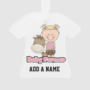 Baby Farmer Avec Cheval