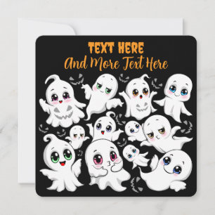Baby Ghosts Éffrayant mignon Halloween humeur