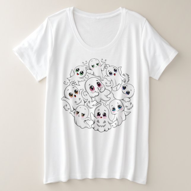 Baby Ghosts Éffrayant mignon Halloween humeur (Design devant)