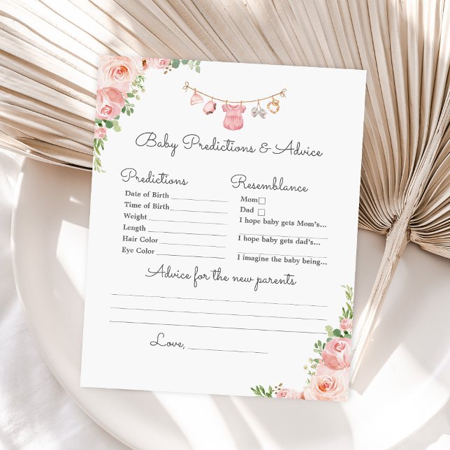 Baby Girl Clothes Baby pronostics et le jeu de con (Créateur téléchargé)