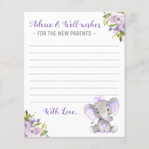 Baby Girl Elephant Douche Nouveaux Parents Conseil