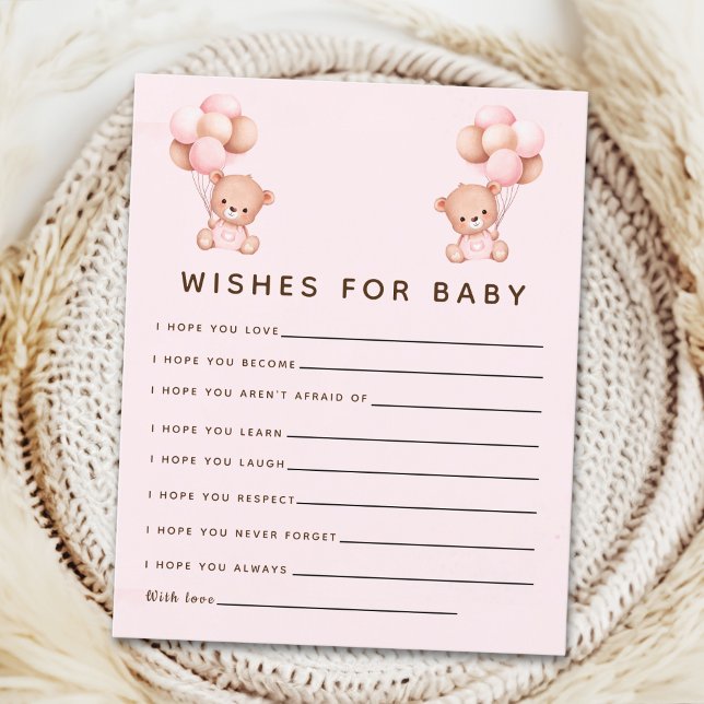 Baby Girl Shower - Teddy Bear Theme (Créateur téléchargé)