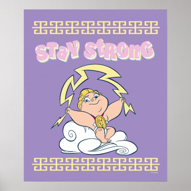 Baby Hercules - Stay Strong Poster (Devant)