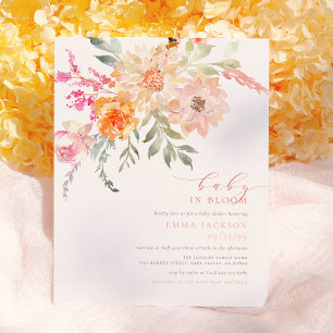 Baby In Bloom   Fête de Naissance Florale Printani
