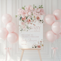 Baby in Bloom Fleur sauvage Baby shower fille Bien