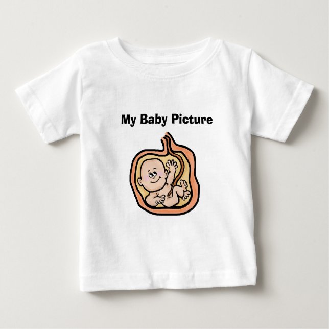 Baby in Womb Funny Baby T-shirt (Devant)