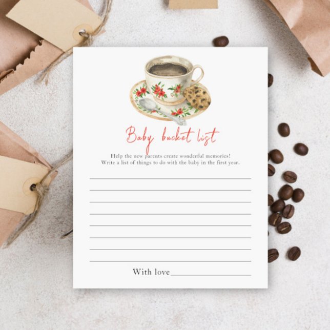 Baby is brewing coffee - Baby bucket list (Créateur téléchargé)