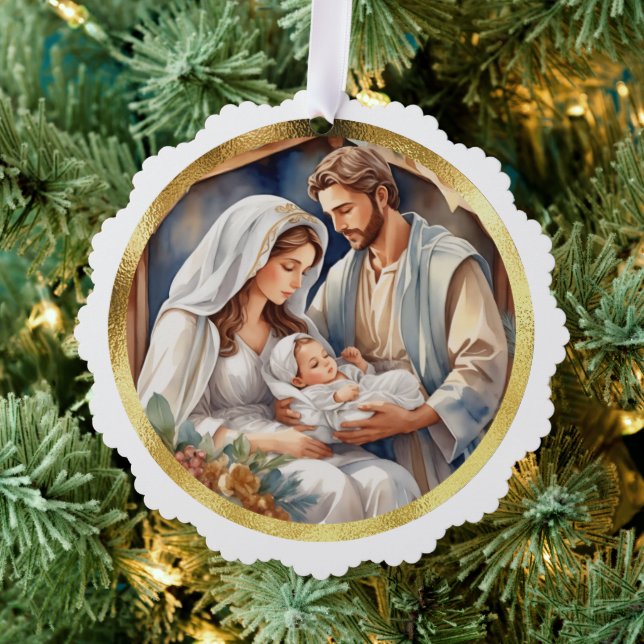 Baby Jesus | Carte de vacances de la Nativité (Insitu (Arbre))