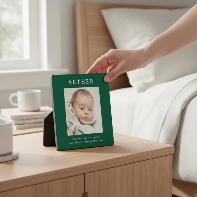 Baby Loss Keepsake Photo Plaque (Créateur téléchargé)