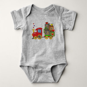 Baby Love - T-shirt bébé couleurs amusantes Body b