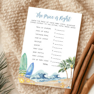 Baby on Board Beach Baby Le prix est le bon jeu