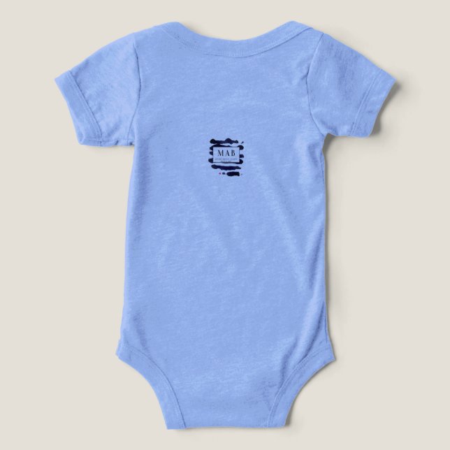 Baby one piece avec art original (Design Verso)