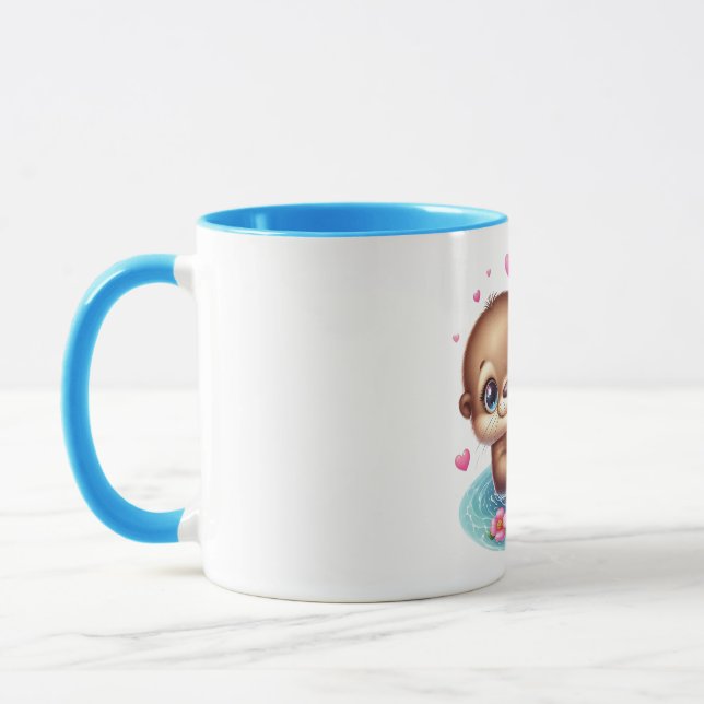 Baby otter mug (Gauche)