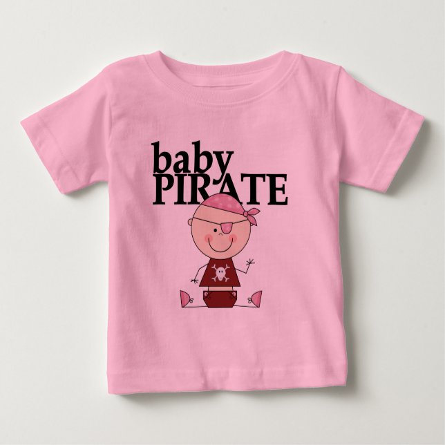 Baby Pirate - Girls Tshirts et cadeaux (Devant)