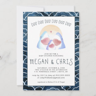 Baby Shark Doo Baby shower de requin mignon