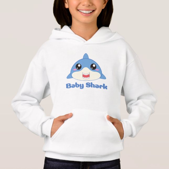 "Baby Shark Kids T-Shirt – Cute & Fun Graphic Tee  (Devant)
