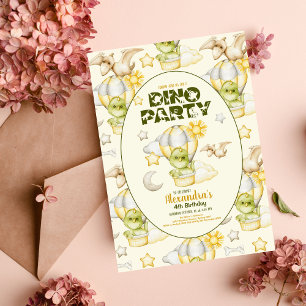 Baby shower à thème Budget Dinosaur