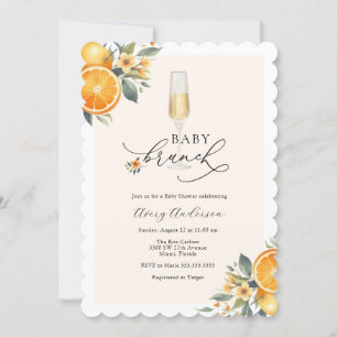 Baby shower Baby Brunch Invitation