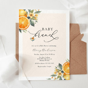 Baby shower Baby Brunch Invitation