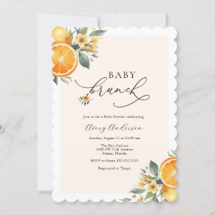 Baby shower Baby Brunch Invitation