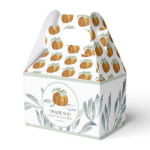 Baby shower Ballotins Automne Petit Citrouille