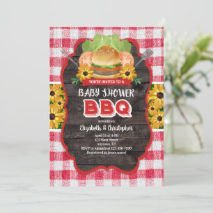 Baby shower barbecue Barbecue Invitation