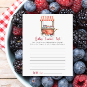 Baby shower Berry - Liste de naissance
