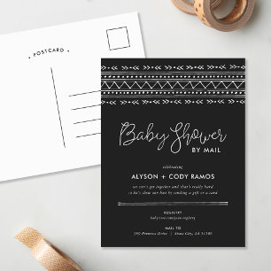 Baby shower Boho moderne par Mail Invitation