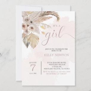 BABY SHOWER BOHO, PAMPAS GRASS, BÉBÉ