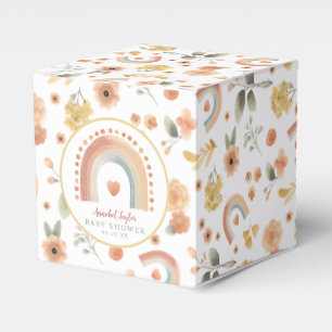 Baby shower Boho Rainbow Ballotins - Aquarelle