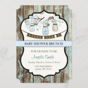 Baby shower Brunch Invitation
