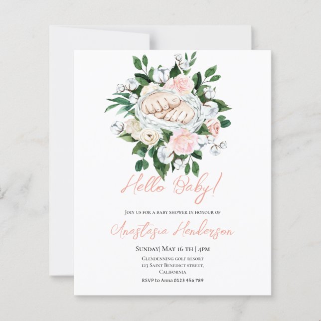 BABY SHOWER BUDGET (Devant)