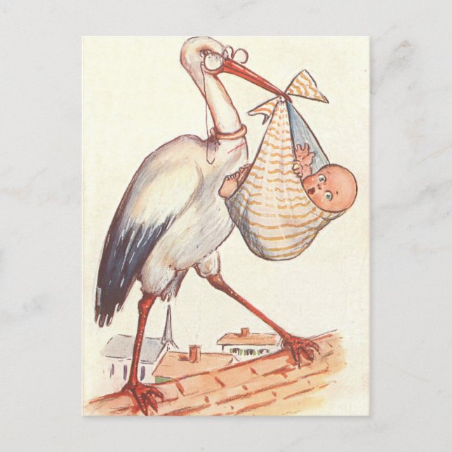 baby shower budgétaire neutre sur invitation (Devant)