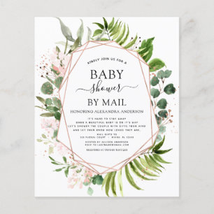Baby shower budgétaire par Mail Greenery Eucalyptu