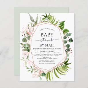 Baby shower budgétaire par Mail Greenery Eucalyptu