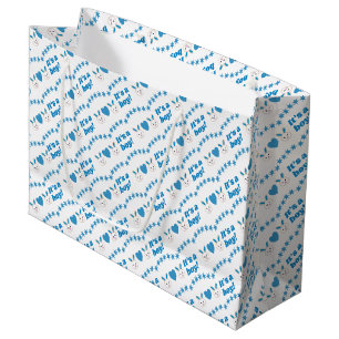 Baby shower C’est un garçon Blue Rabbit Grand sac
