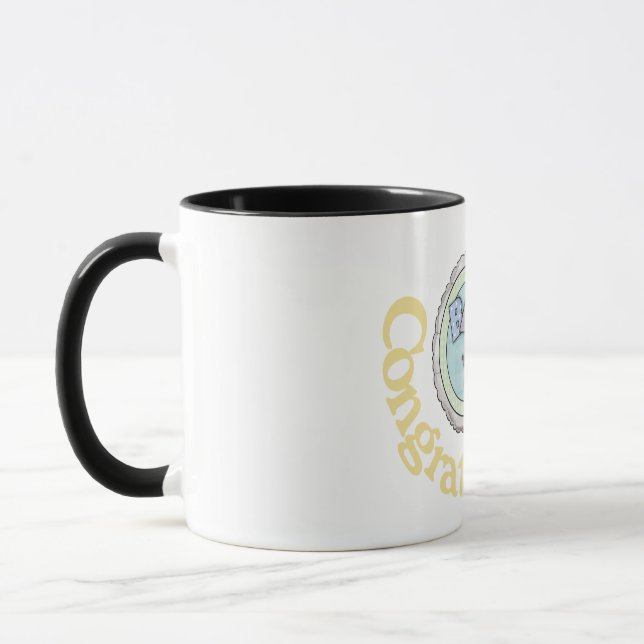 Baby shower cadeau Mug (Gauche)
