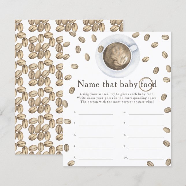 Baby-shower café : devinez le nom de ce petit pot (Devant / Derrière)