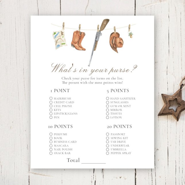 Baby shower chasseur - Qu'est-ce que dans votre sa (Créateur téléchargé)