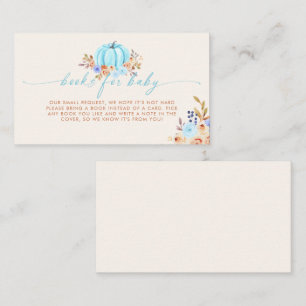 Baby shower citrouille Demande de carte de boîtier
